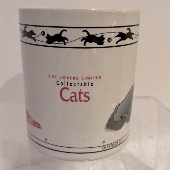 Cat Lovers Limited Collectable Cats Mug by Sherwood Brands EUC - Picture 1 of 3